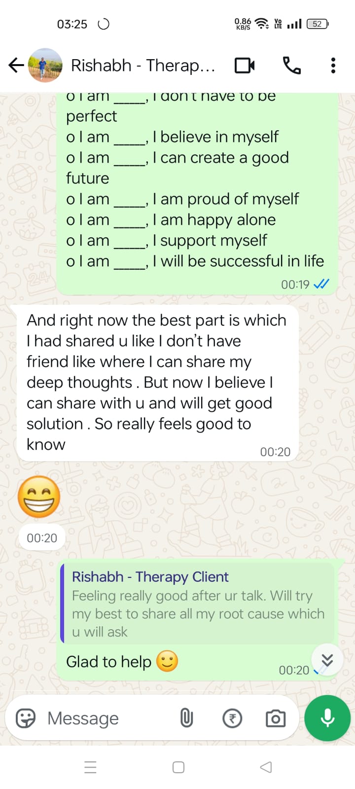 Client message 4